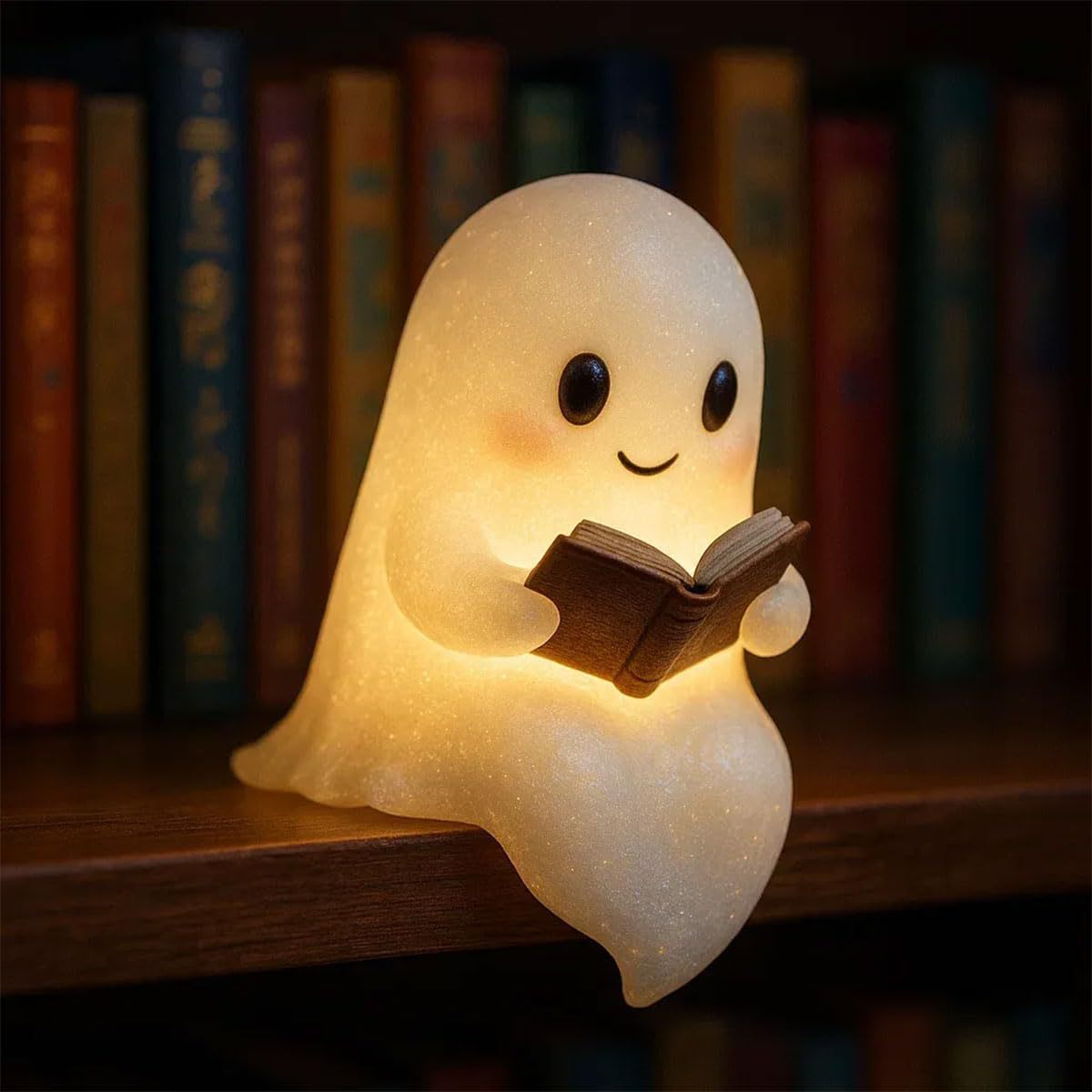 LED Ghost Children's Nightlight Bedside Sleep Lamp Halloween Decorations